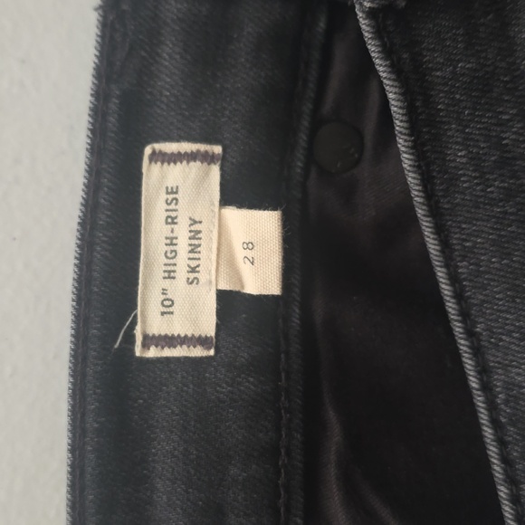 Madewell Black High-Waisted Button Up Jeans - Picture 5 of 5